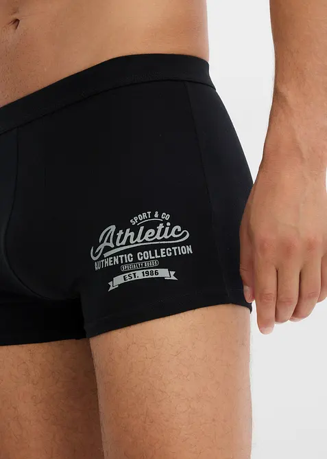 Boksershorts med myk bomull (3-pack), bonprix