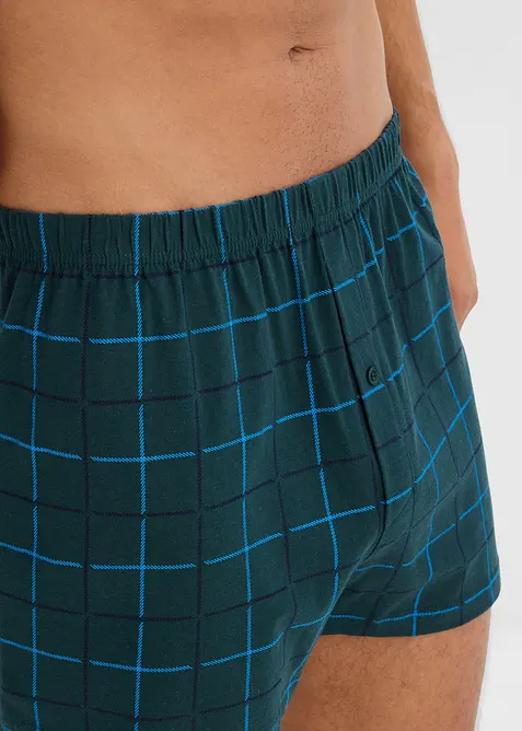 Ledig jersey-boxershorts i myk bomull (3-pack), bonprix