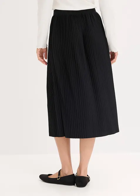 Jerseyskjørt i lett viskosemiks, bonprix