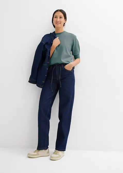 Topp med puffermer, bonprix