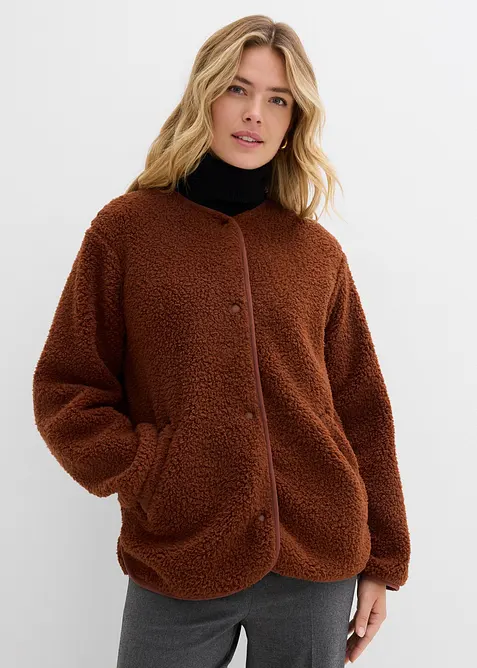 Jakke i pilefleece, bonprix