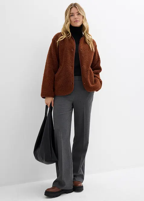 Jakke i pilefleece, bonprix