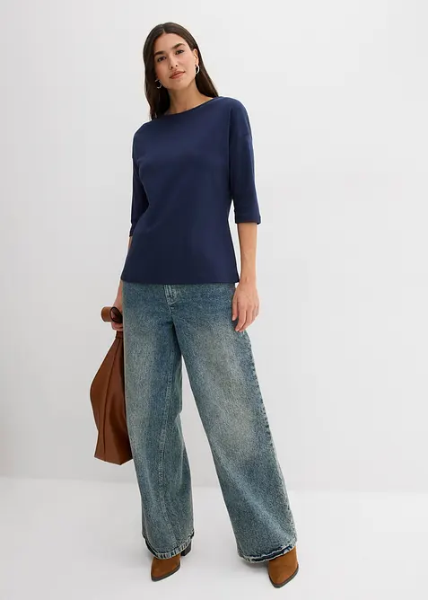 Topp i 100% bomull, bonprix