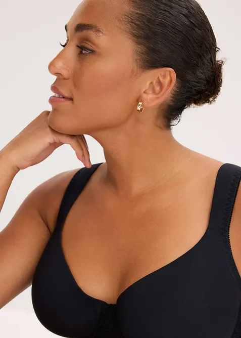 Padded-BH av myk modal, bonprix