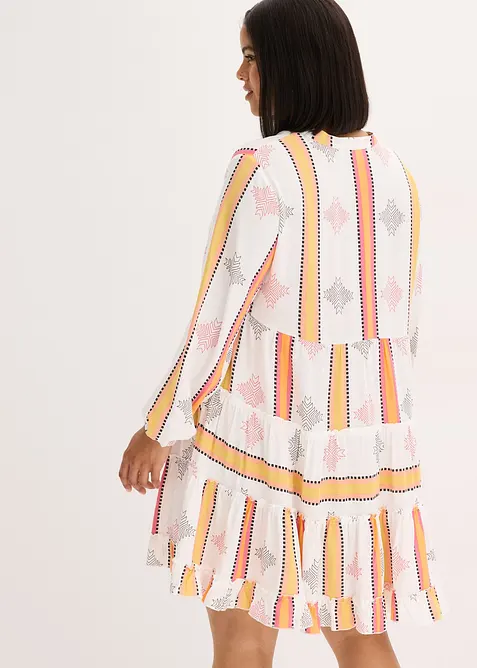 Tunikakjole i lett viskose, bonprix