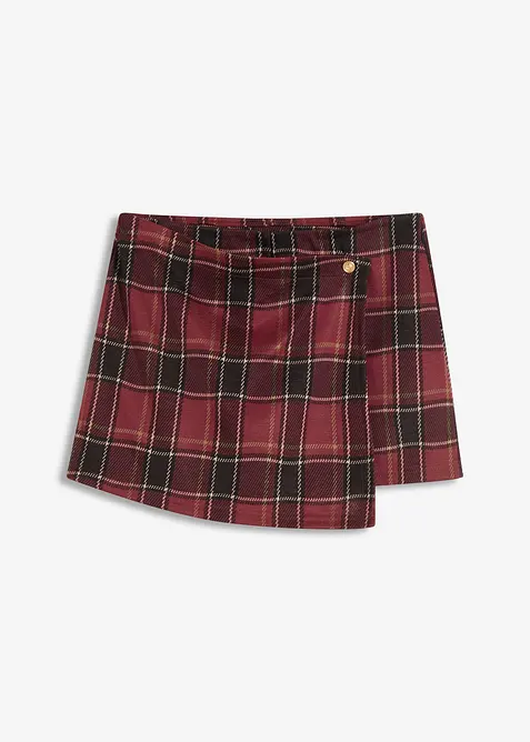 Kort skort med smykkeknapp, bonprix