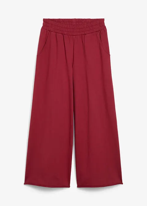 7/8-lang sweatbukse i økologisk bomull, bonprix