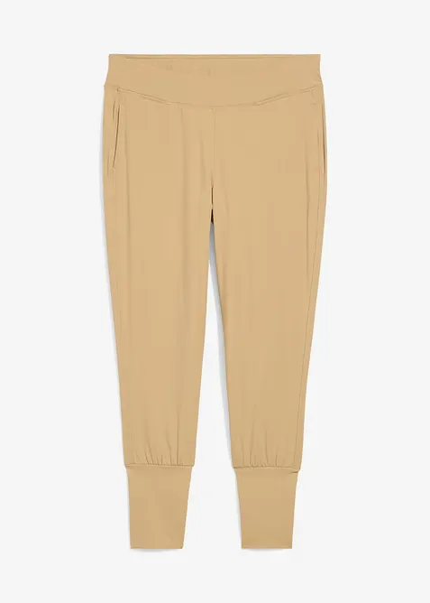 Capri-bukse av mykt materiale, bonprix