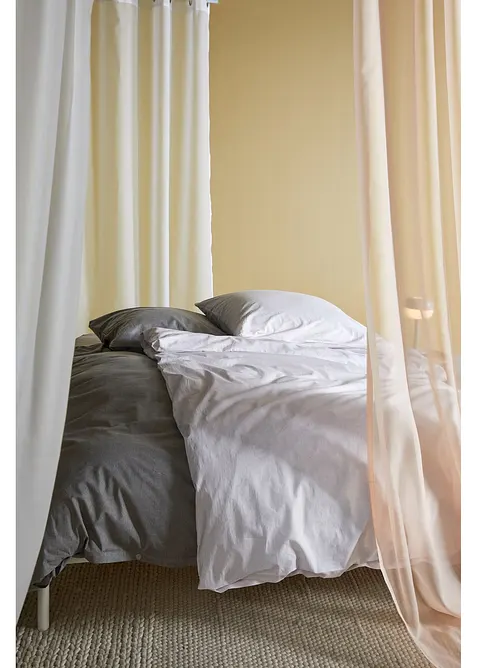 Sengesett i lin-look, bonprix