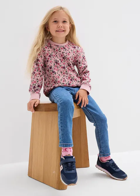 Jeggings Mid Waist med komfortlinning, bonprix