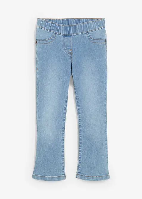 Bootcut-jeans Mid Waist med komfortlinning, bonprix