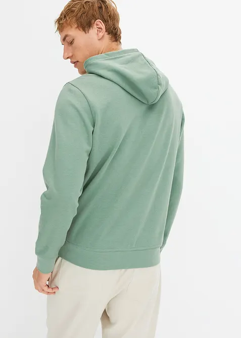 Hettegenser i 100% bomull, bonprix