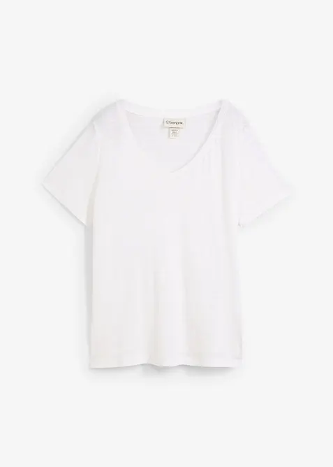 T-skjorte i 100% lin, bonprix