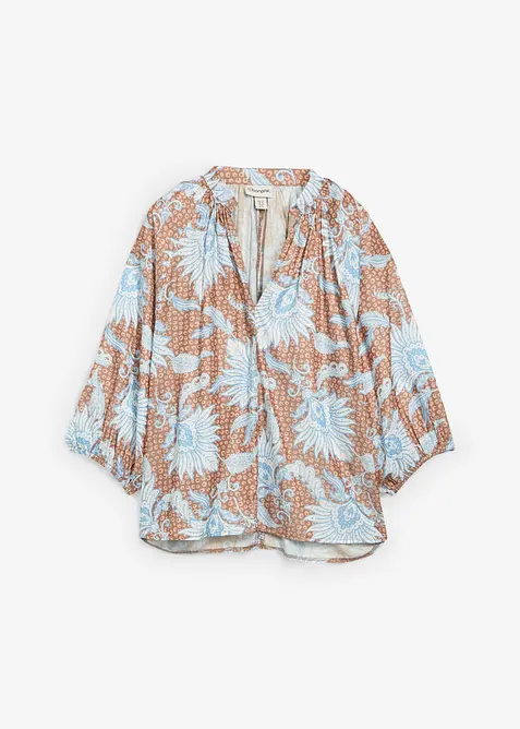 Tunikabluse i myk viskosemiks, bonprix