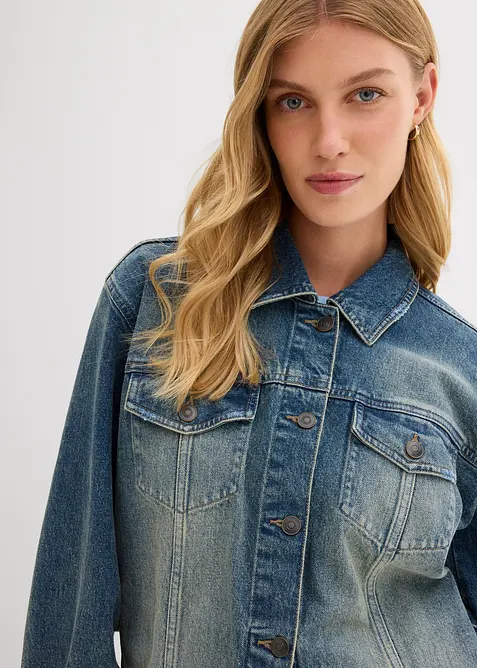 Oversized denimjakke, bonprix