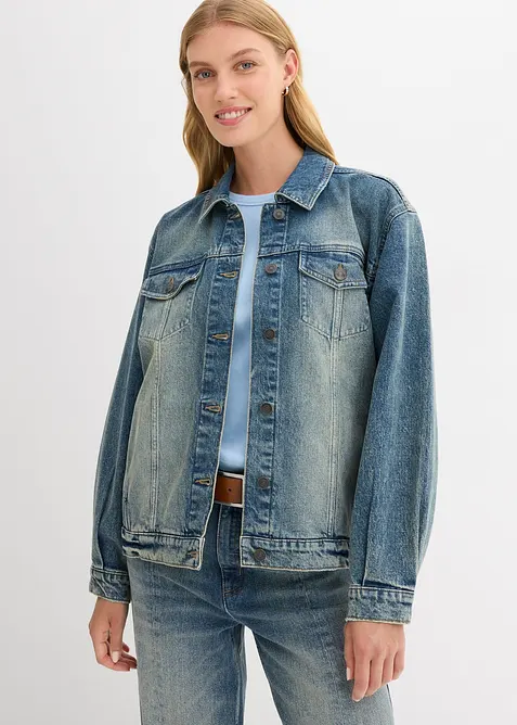 Oversized denimjakke, bonprix