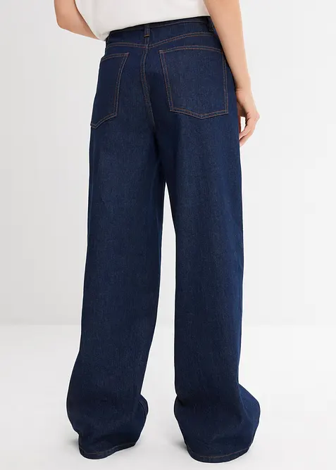Wide Leg-jeans High Waist, bonprix