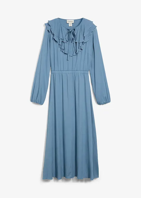 Maxikjole i lett viskose, bonprix