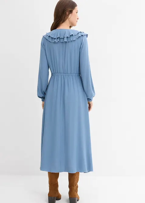 Maxikjole i lett viskose, bonprix