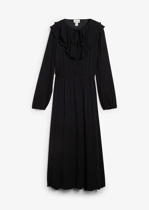 Maxikjole i lett viskose, bonprix