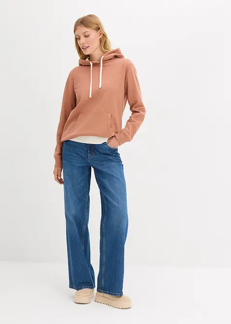 Hettegenser i ren økologisk bomull, bonprix