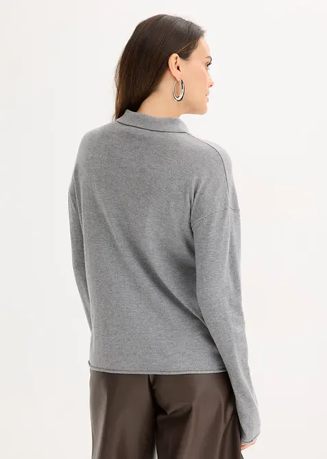 Finstrikket topp, bonprix