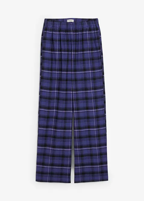 Flanellbukse i 100% økologisk bomull, bonprix