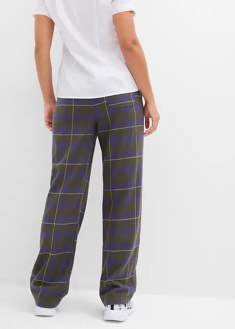 Flanellbukse i 100% økologisk bomull, bonprix