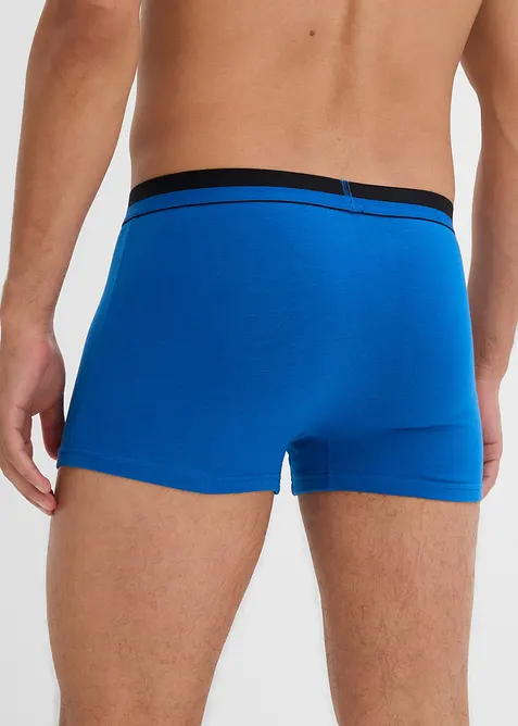 Boksershorts med bomull i ettersittende modell (3-pack), bonprix