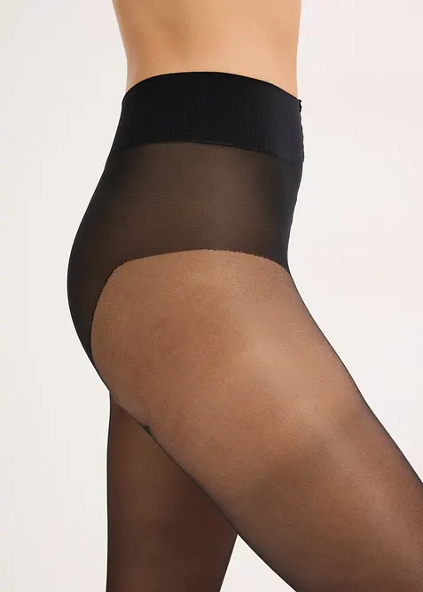 Str&oslash;mpebukse, 30 DEN (2-pack), bonprix