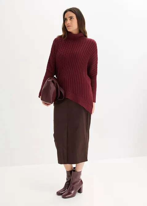 Oversized poncho-genser, bonprix