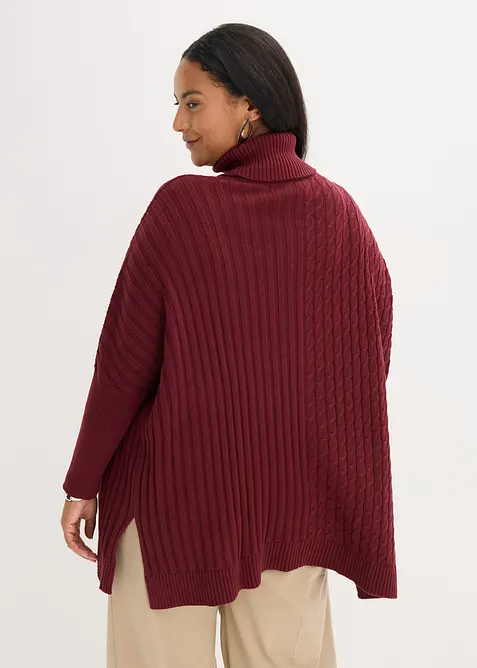 Oversized poncho-genser, bonprix