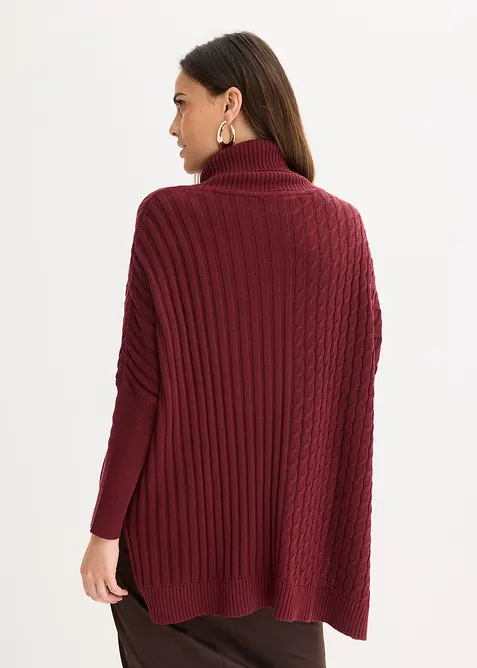 Oversized poncho-genser, bonprix