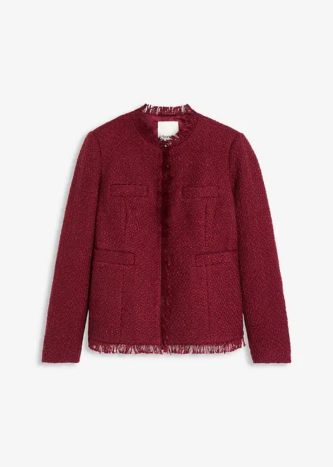 Bouclé-jakke, bonprix