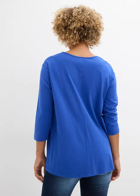 Topp i boxy-modell og økologisk bomull, bonprix