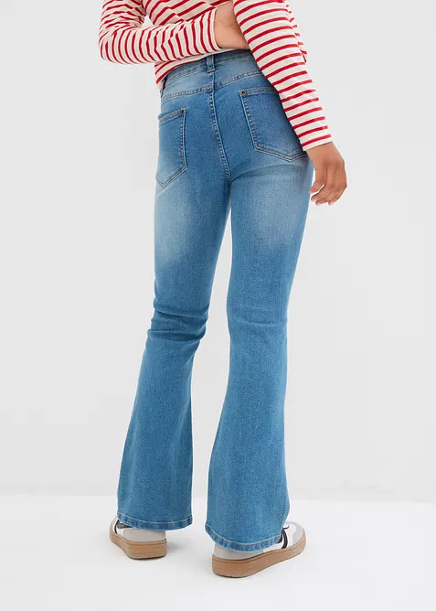 Flared-jeans Mid Waist, bonprix