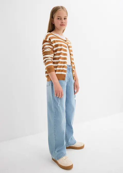 Wide Leg-jeans Mid Waist, bonprix