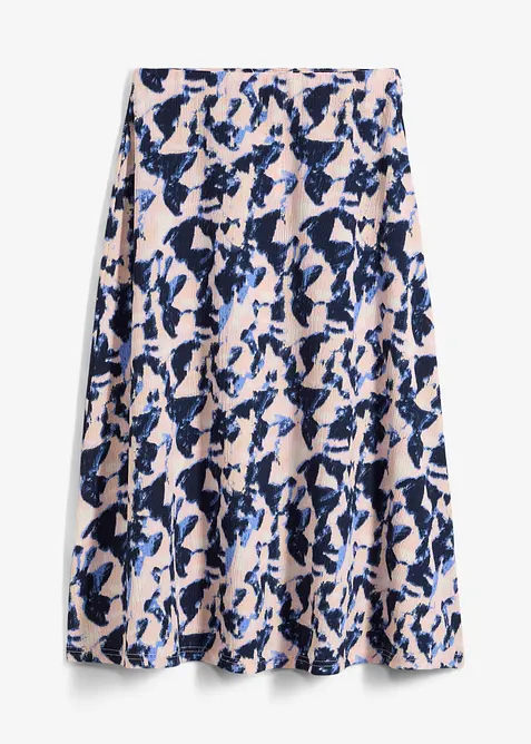 Midiskjørt i vid modell, bonprix