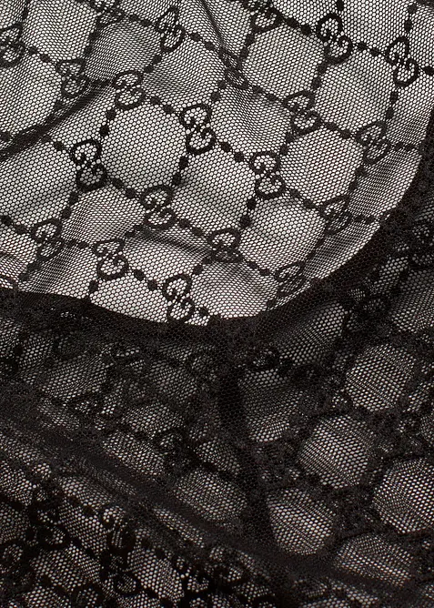 Body med pyntet mesh, bonprix