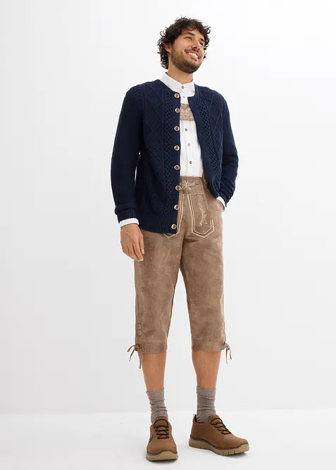 Strikkejakke i tradisjonell stil, bonprix