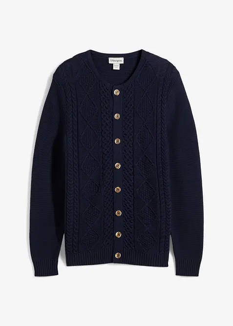 Strikkejakke i tradisjonell stil, bonprix