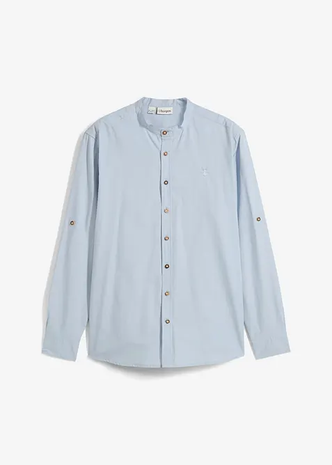 Draktskjorte med oppbrettbare ermer, bonprix