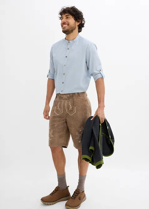 Draktskjorte med oppbrettbare ermer, bonprix