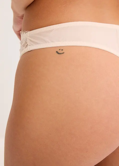 Stringtruse med glanseffekt, bonprix