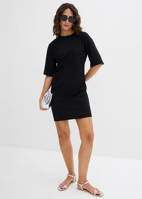 Vid T-skjortekjole, bonprix