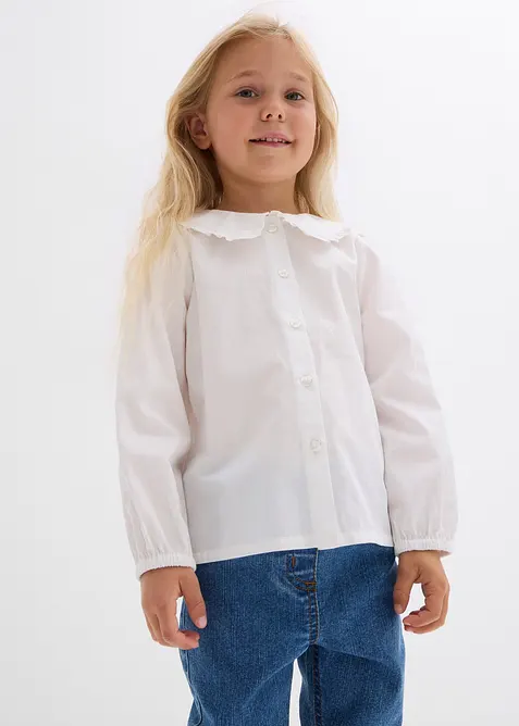 Bluse i 100% bomull, bonprix