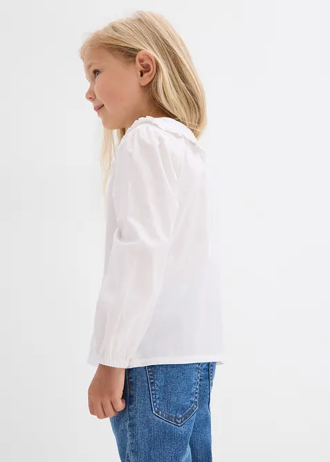 Bluse i 100% bomull, bonprix