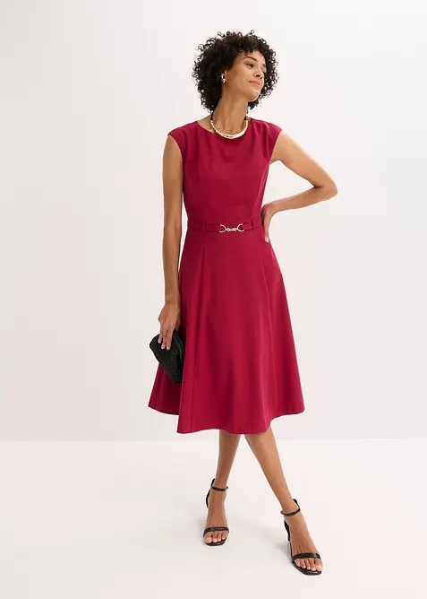 Kjole med belte (2 deler), bonprix