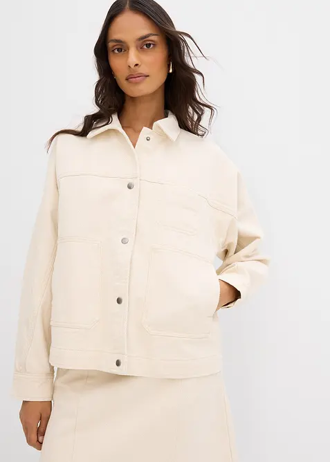 Twilljakke i 100% bomull, bonprix