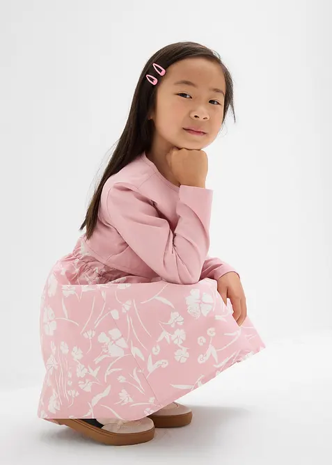 Kjole og bolero i 100% bomull (2-delt sett), bonprix